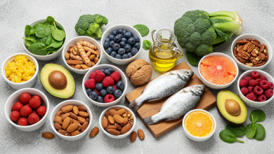 Healthy anti-inflammatory foods for endometriosis diet